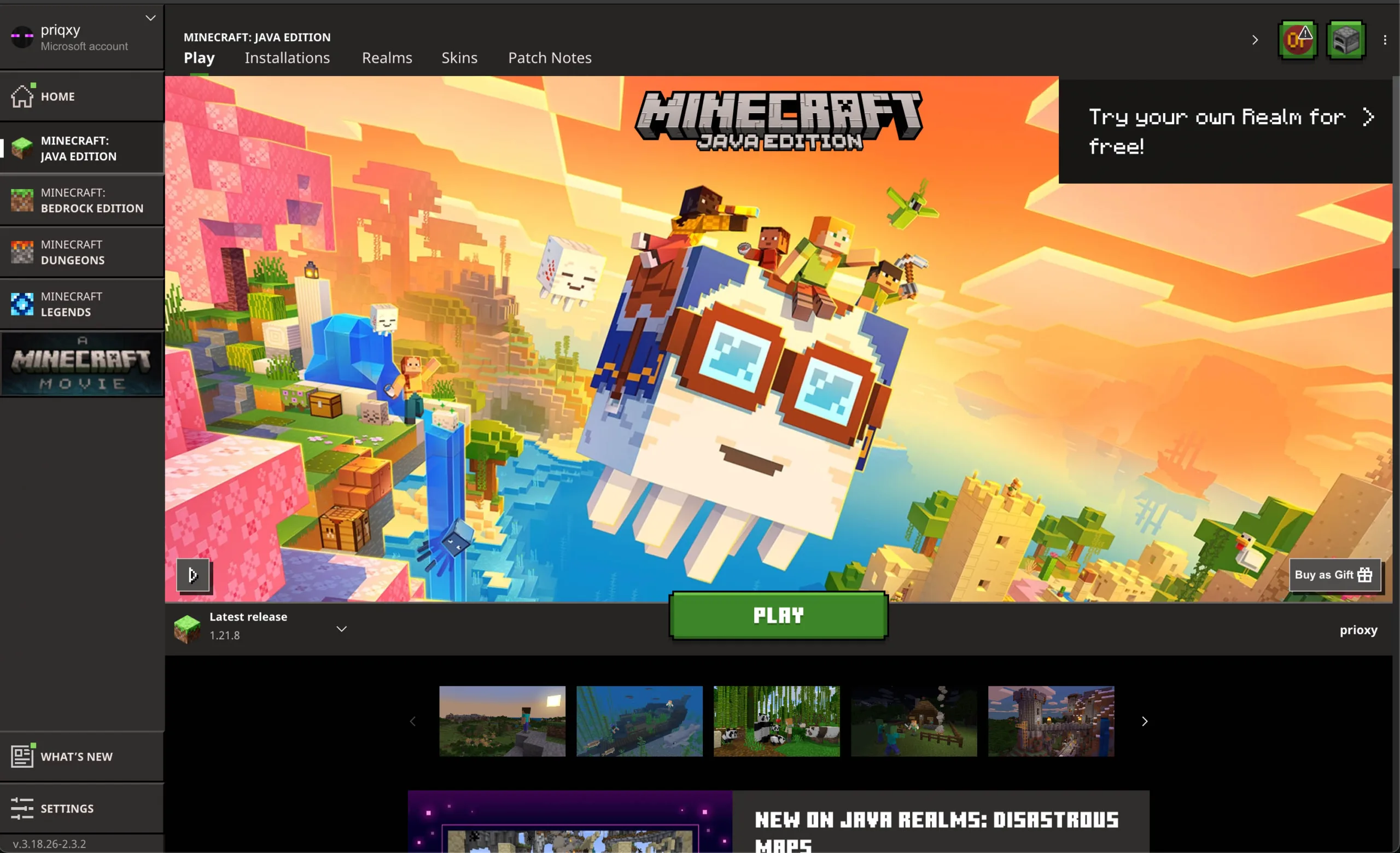 How to update your Minecraft version in the Launcher? (JAVA)