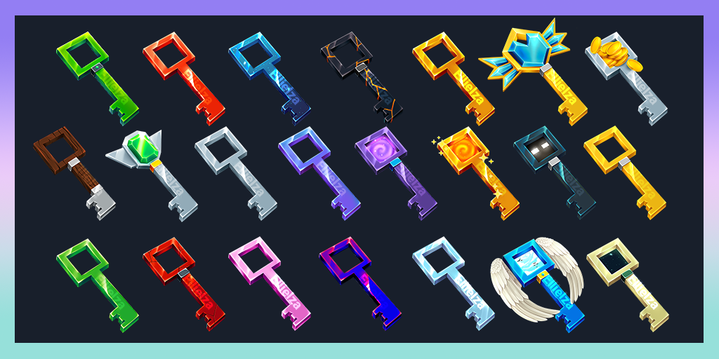 Minecraft Crate Keys